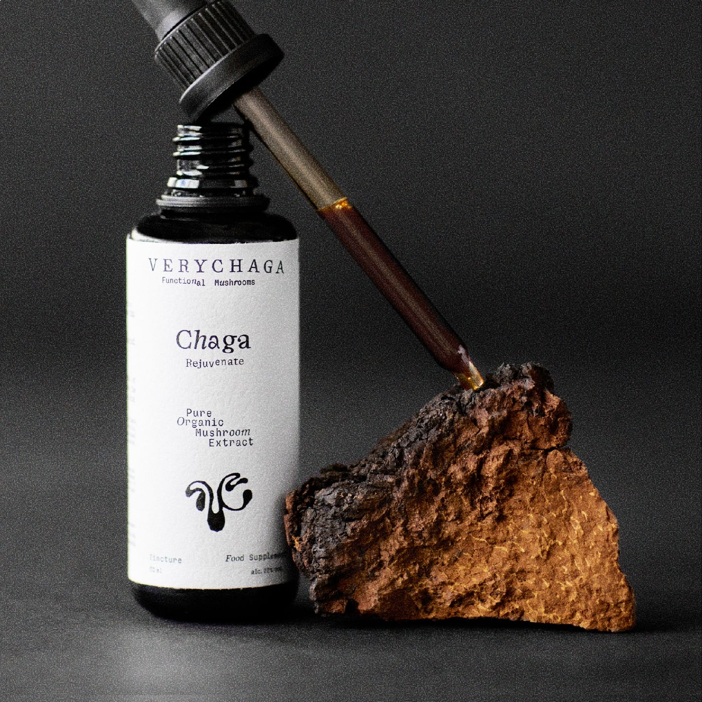 Extrato Puro de Chaga Orgânico