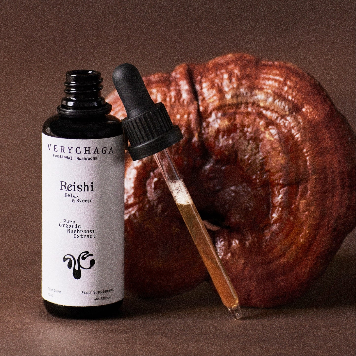 Extrato Puro de Reishi Orgânico