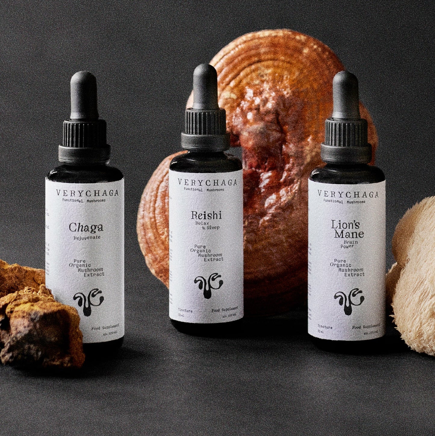 Trio de Cogumelos Sinergético