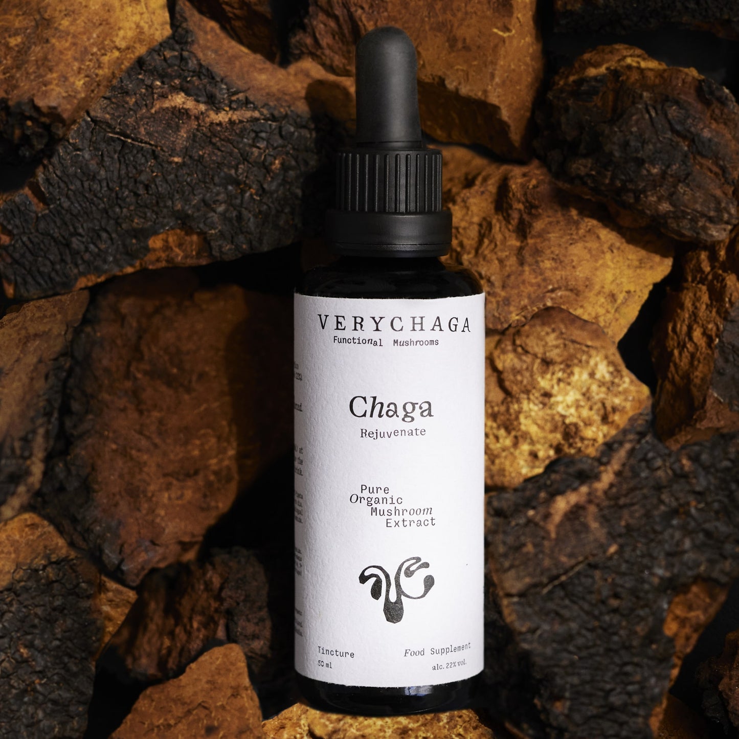 Extrato Puro de Chaga Orgânico