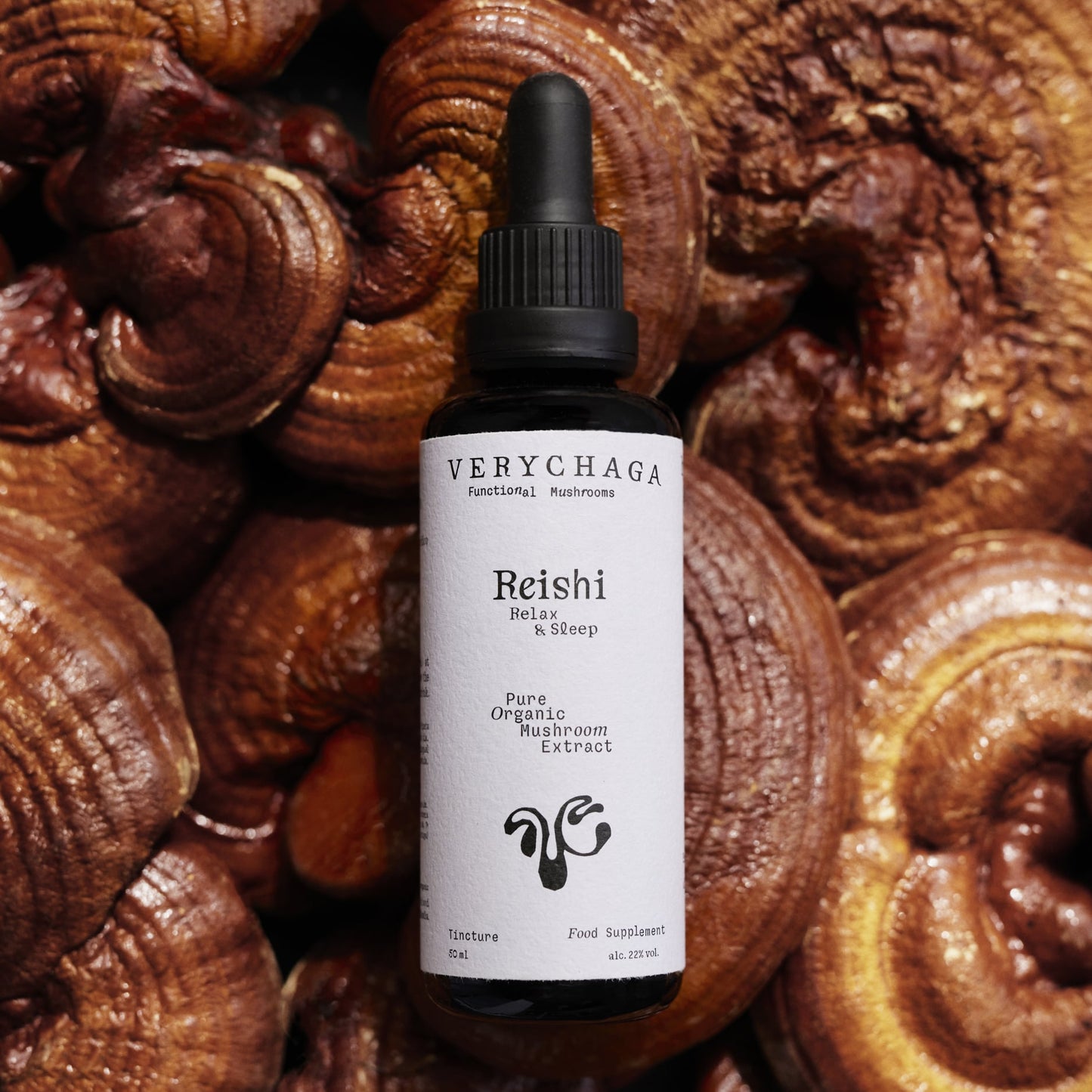 Extrato Puro de Reishi Orgânico