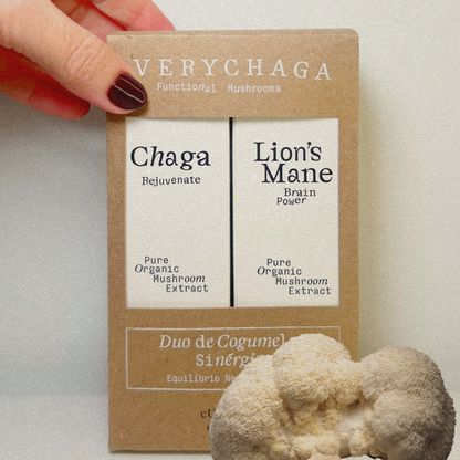 Chaga & Lion's Mane - Synergistic Mushroom Duo