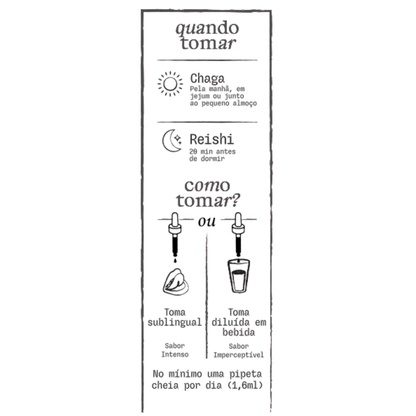 Chaga & Reishi - Synergistic Mushroom Duo