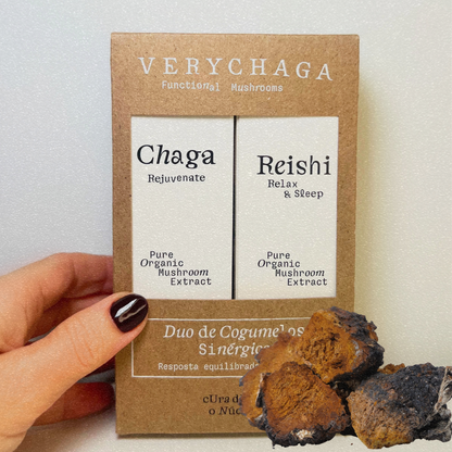 Chaga & Reishi - Synergistic Mushroom Duo